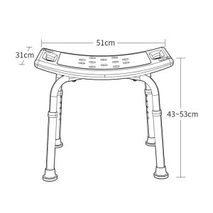 China Best Shower Stool in Bathroom