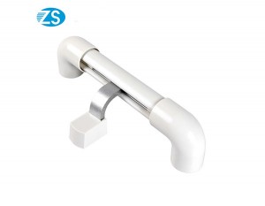 Ergonomic design simple shape anti-collision handrail