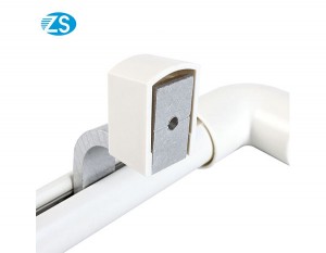 Ergonomic design simple shape anti-collision handrail