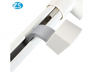 Ergonomic design simple shape anti-collision handrail