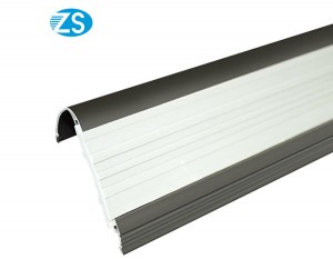 Anti skid Aluminum stair nosing for edge