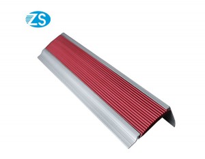 Anti skid Aluminum stair nosing for edge