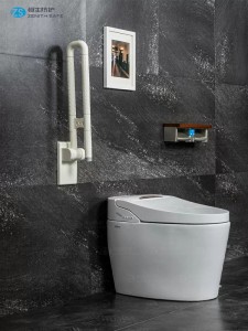 10.HS-018A Toilet folding upgrab bar for elderly