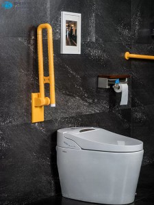 10.HS-018A Toilet folding upgrab bar for elderly