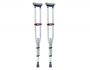 Adjustable Aluminum axillary Crutches Underarm Crutches for disabled