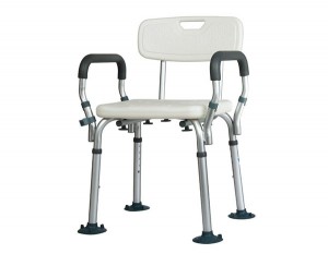 Detachable Shower Chair With Backrest and handle for Elderly