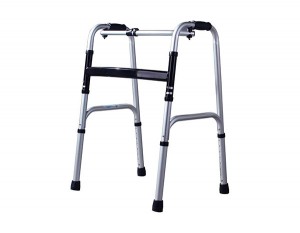 Folding walker for disabled