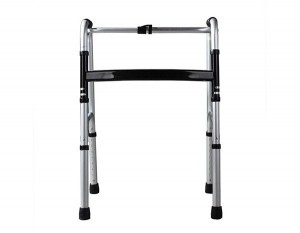 Folding walker for disabled