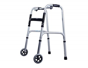 Folding walker for disabled