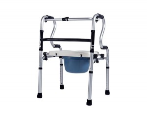 Folding walker for disabled