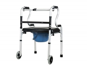 Commode-shower-walker 3 in 1 function