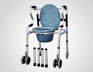 Commode-shower-walker 3 in 1 function