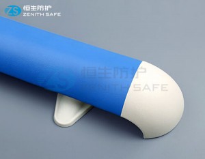 Wholesale Pvc Handrail Factory –  HS-609 Aluminum PVC Outdoor Hospital handrail  – ZS