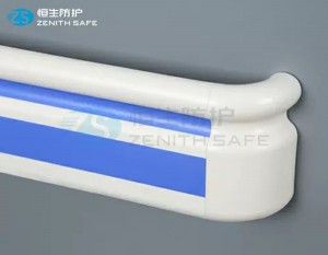 High-Quality Pvc Handrails For Stairs Manufacturers –  HS-616B Corridor hallway 159mm Hospital handrail  – ZS