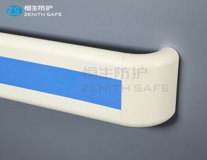 OEM/ODM Pvc Handrails For Steps Suppliers –  HS-618 Hot selling 140mm pvc medical Hospital handrail  – ZS