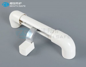 Discount Outdoor Handrail Manufacturers –  Ergonomic design simple shape anti-collision handrail  – ZS