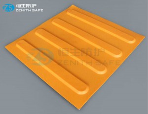 Cheapest Tactile Stair Nosing Manufacturers –  TPU/PVC Tactile Paving 300*300mm  – ZS