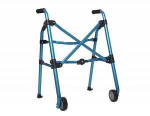 Folding walker for disabled