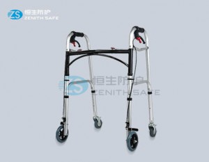 Toilet Raiser Seat Factory –  Aluminum folding up walker for disabled  – ZS