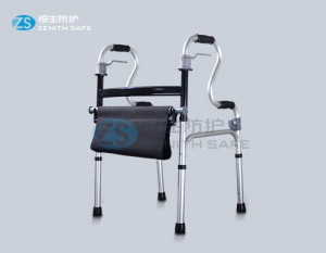 Wholesale Toilet Raiser With Arms Manufacturers –  Folding Aluminum Walker for patient  – ZS