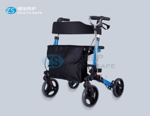 Wholesale Toilet Raiser With Lid Supplier –  Best selling manual walker wheel chair with seat–HS-9102  – ZS