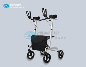 Export Peak Toilet Seat Raiser Manufacturers –  High quality manual walker wheel chair with seat–HS-9137  – ZS