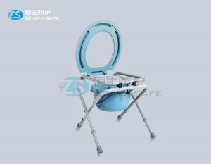 Best-Selling Toilet Seat Raiser With Lid –  Commode Chair for patient or disabled  – ZS