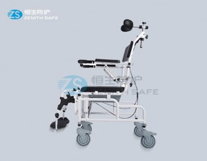 Cheapest Commode Toilet Seat Raiser Suppliers –  Portable 55cm width wheelchair muti-function commode chairs  – ZS