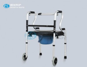 Best-Selling Types Of Canes And Crutches Manufacturer –  Commode-shower-walker 3 in 1 function  – ZS