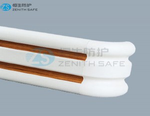 Cheapest Bathroom Handrail Manufacturers –  HS-617 PVC medical corridor Hospital handrail  – ZS