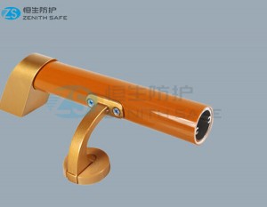 Outdoor Handrails For Elderly Manufacturer –  Golden dome luxury sense vinyl handrail  – ZS