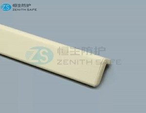 Hospital Corridor Handrails Manufacturers –  50x50mm 90 degree angle corner guard  – ZS