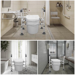 Factory Directly Support Toilet Safety Frame