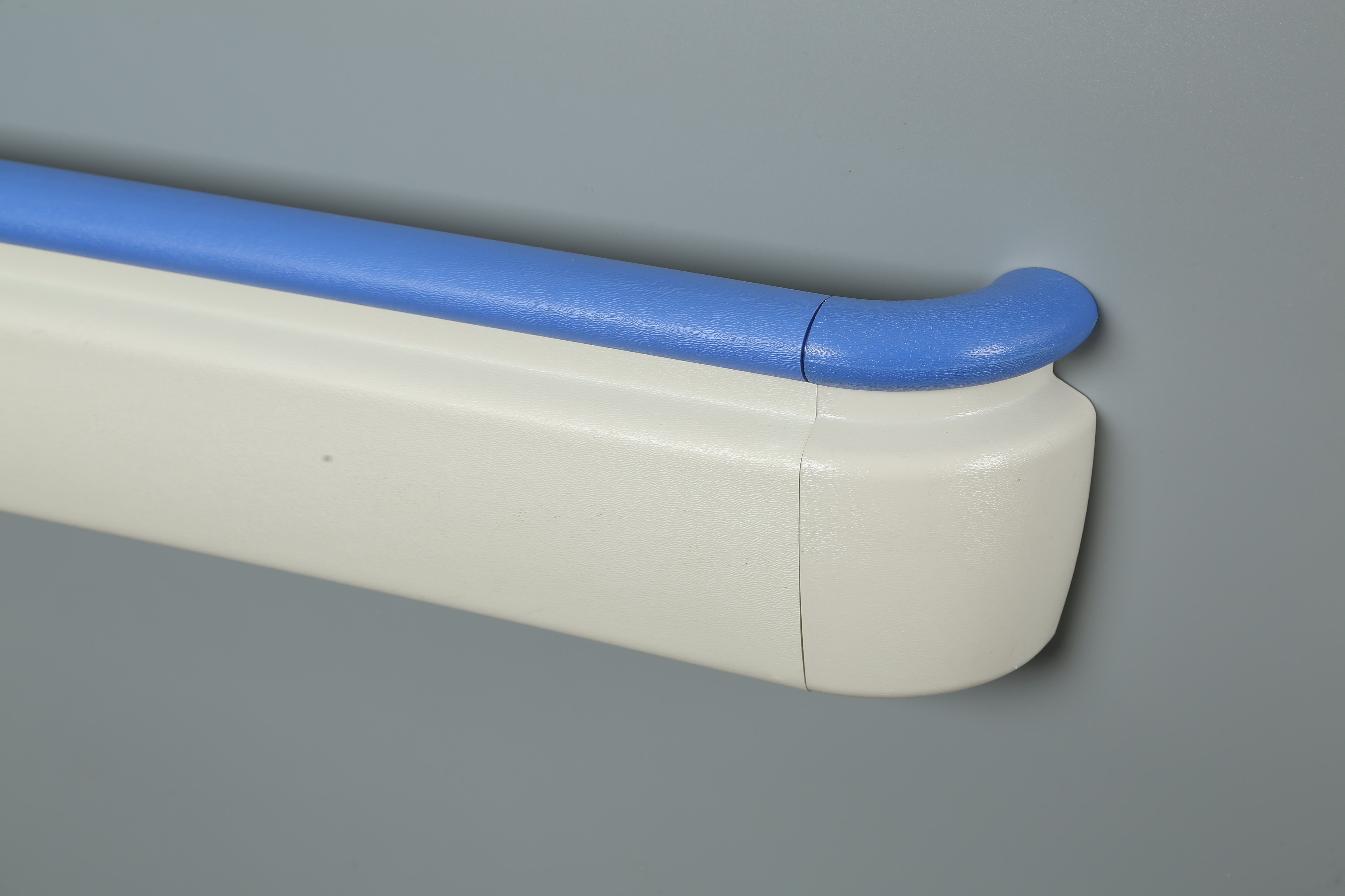 What is the significance of installing medical anti-collision handrails in hospitals?