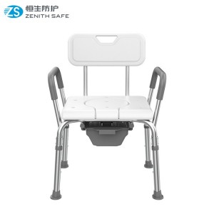 Handicap Disabled People Shower Chair For Seniors With Arms