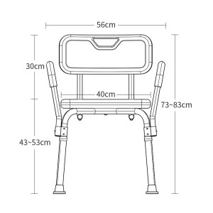 Old People Shower Chair for Inside Shower