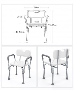 Old People Shower Chair for Inside Shower