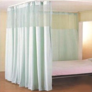 2024 Best Blue Bed Antimicrobial Surgical Cubicle Hospital Curtains