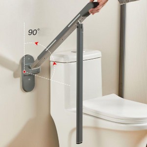 toilet safety rail – adjustable grab bar – compact toilet safety rails portable